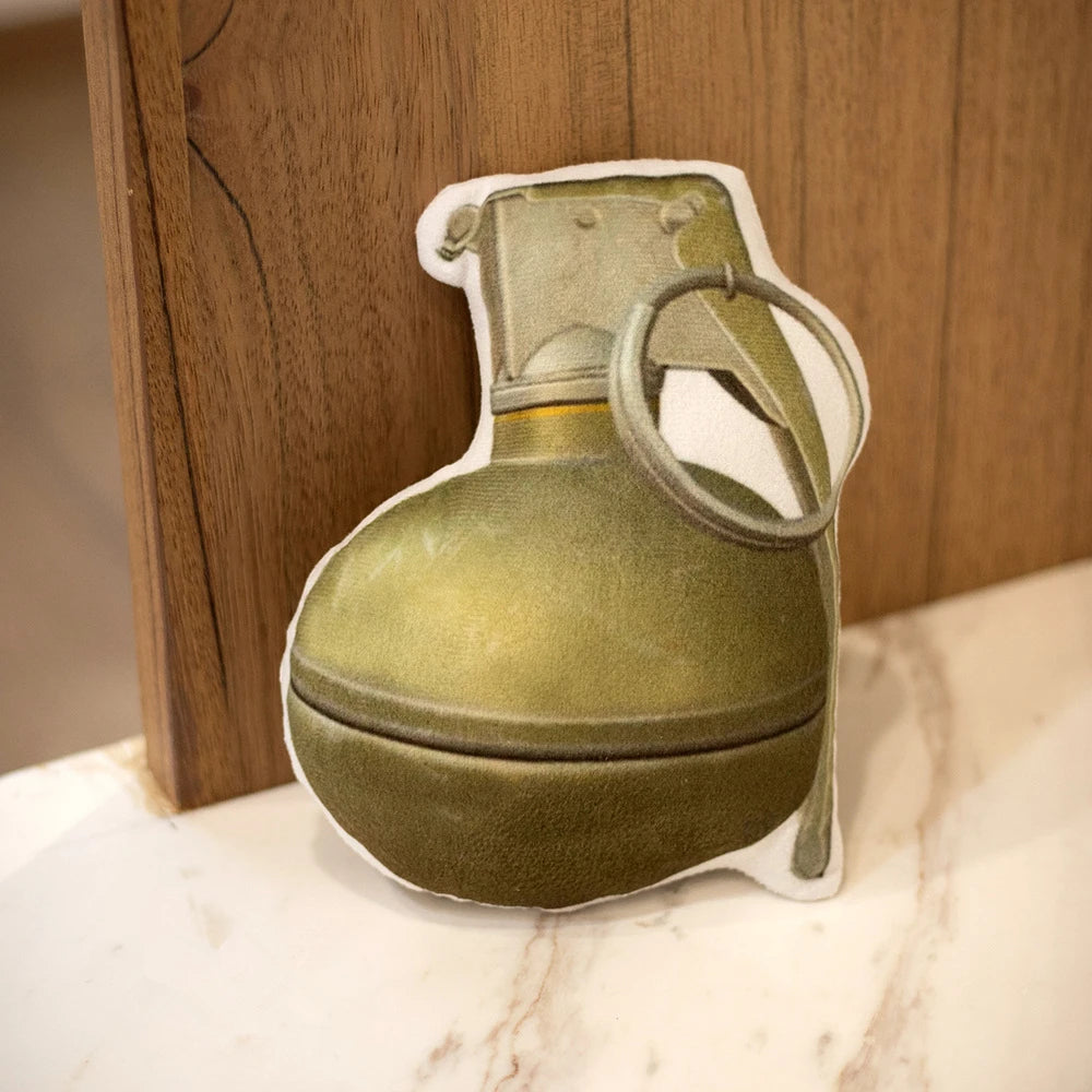 Gun-Shaped Plush Pillow