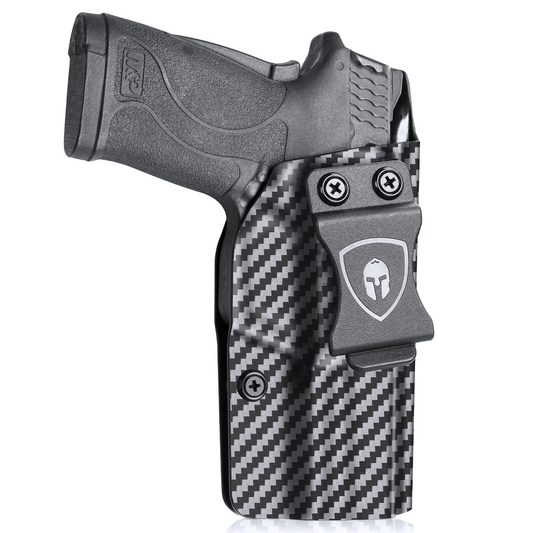 Carbon Fiber Kydex IWB Holster | Smith & Wesson M&P Shield 9mm, 380 EZ