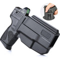 Polymer Red Dot Optics Cut Level II OWB Holster | Taurus G2C/G3/G3C/G3C TORO/PT111 Millennium G2/PT140 Millennium G2
