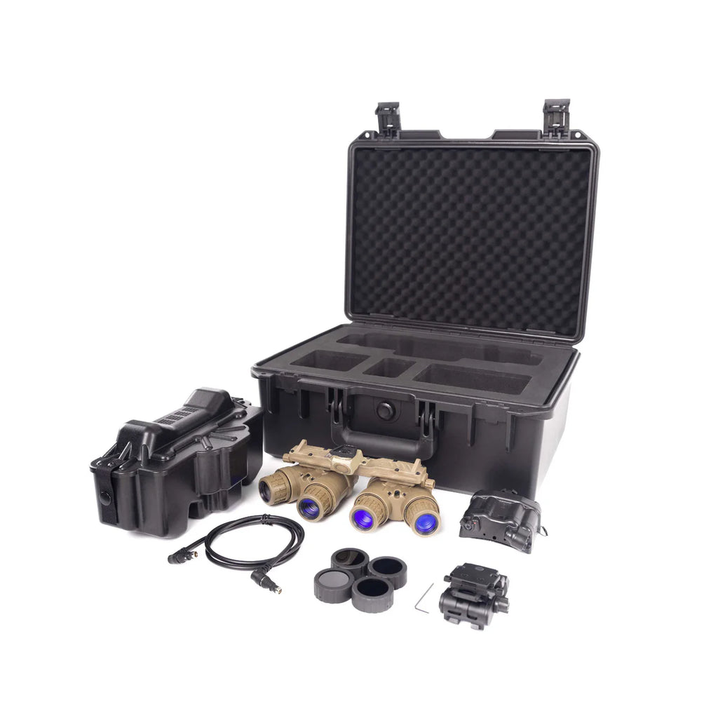 PNVG-18 NNVT NVT7 GEN2+ FOM2000+ AUTOGATE P45 MX10160 (White) + Helmet Mount