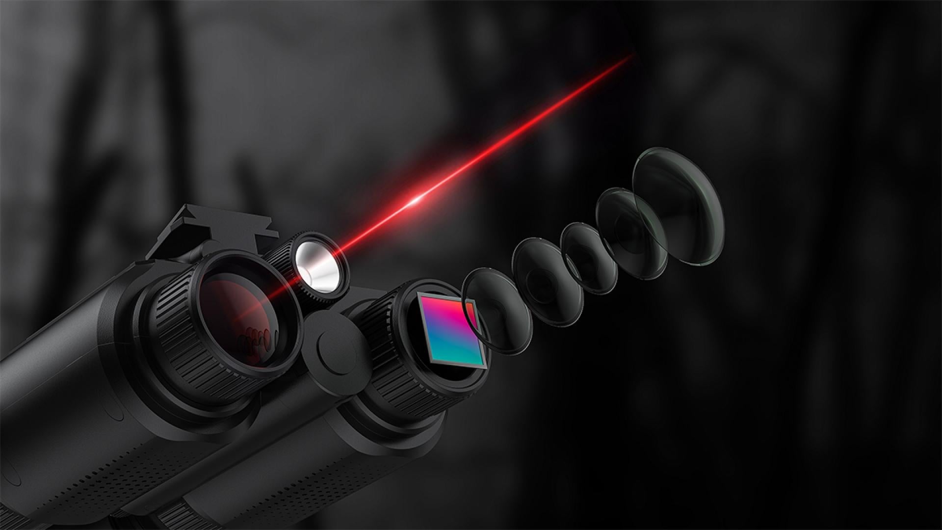 Dual Tube Night Vision Goggles