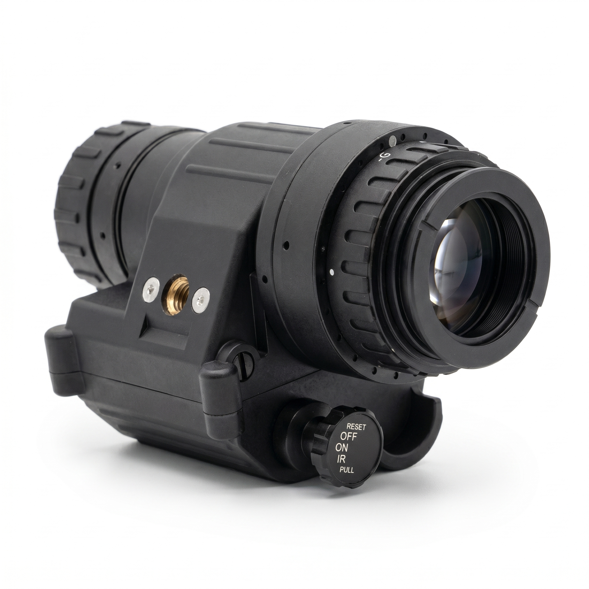 PVS-14 Gen 2+ Autogated/Manual Gain Night Vision Monocular w/ G24 Mount & J-Arm