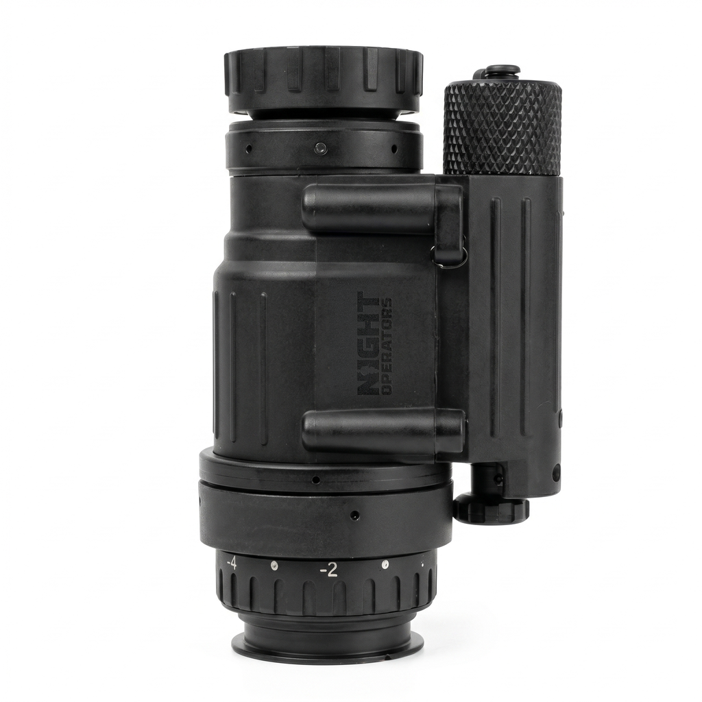 PVS-14 Gen 2+ Autogated/Manual Gain Night Vision Monocular w/ G24 Mount & J-Arm