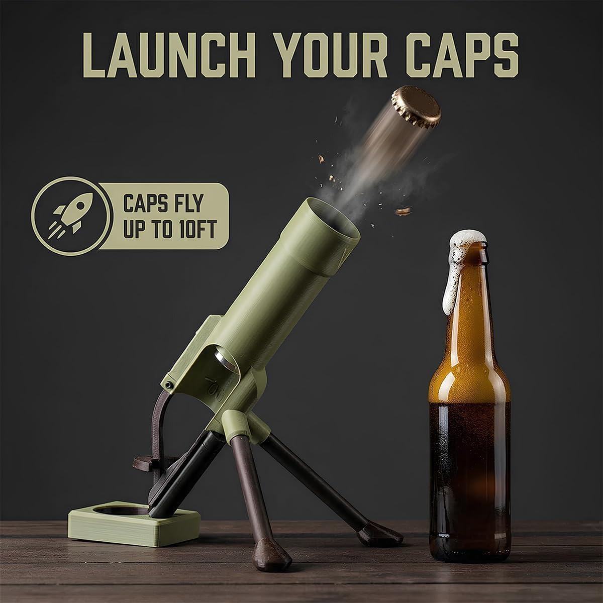 Bottle Cap Launcher