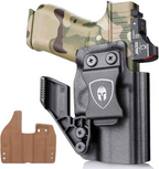IWB Kydex & Leather Hybrid Holster with Optics Cut & Claw | G43/43X