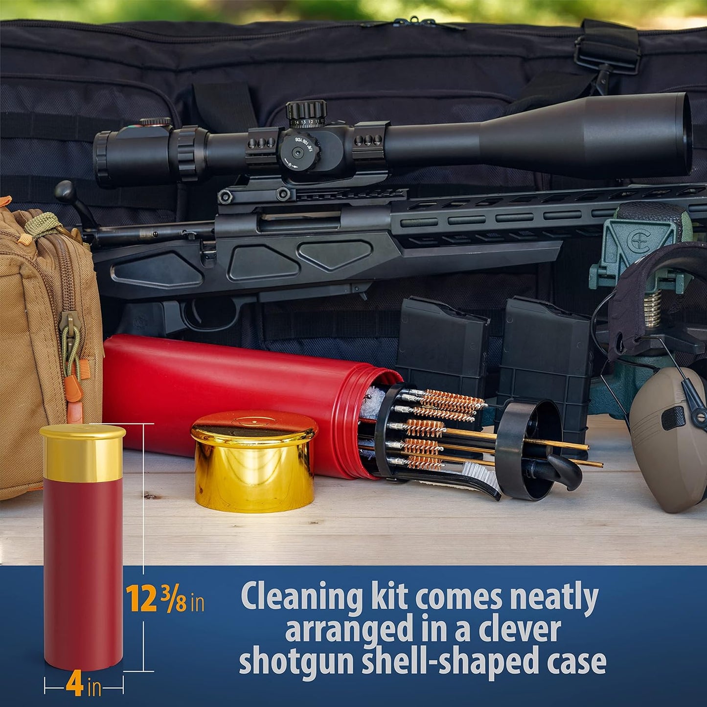 Wild Shot Gun Cleaning Kit in Shotgun Shell