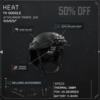 [NEW] HEAT Thermal / VIPER Night Vision Goggles Bridgeable Monoculars