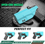 Carbon Fiber Kydex Red Dot Optics Cut, Claw Wing IWB Holster | Glock 17/19/19X/44/45 Gen 1-5 & Glock 23/32 Gen 3-4