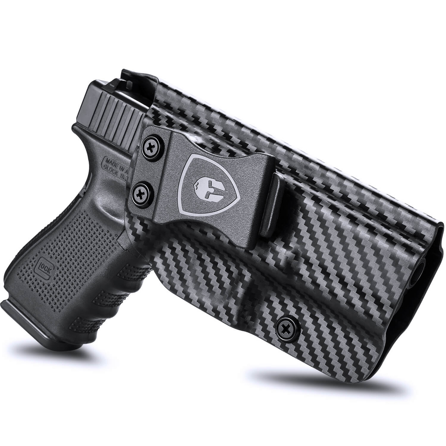 Carbon Fiber Kydex IWB Holster | Glock 17/19/23/26/32 Gen 4,5/19X/44/45