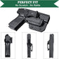 Carbon Fiber Kydex IWB Light Bearing TLR6 Holster | Glock 17/19/20/21/22/29/31/32/35 Gen 4-5/44/45