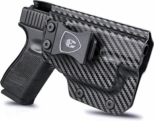 Carbon Fiber Kydex IWB Light Bearing TLR6 Holster | Glock 17/19/20/21/22/29/31/32/35 Gen 4-5/44/45