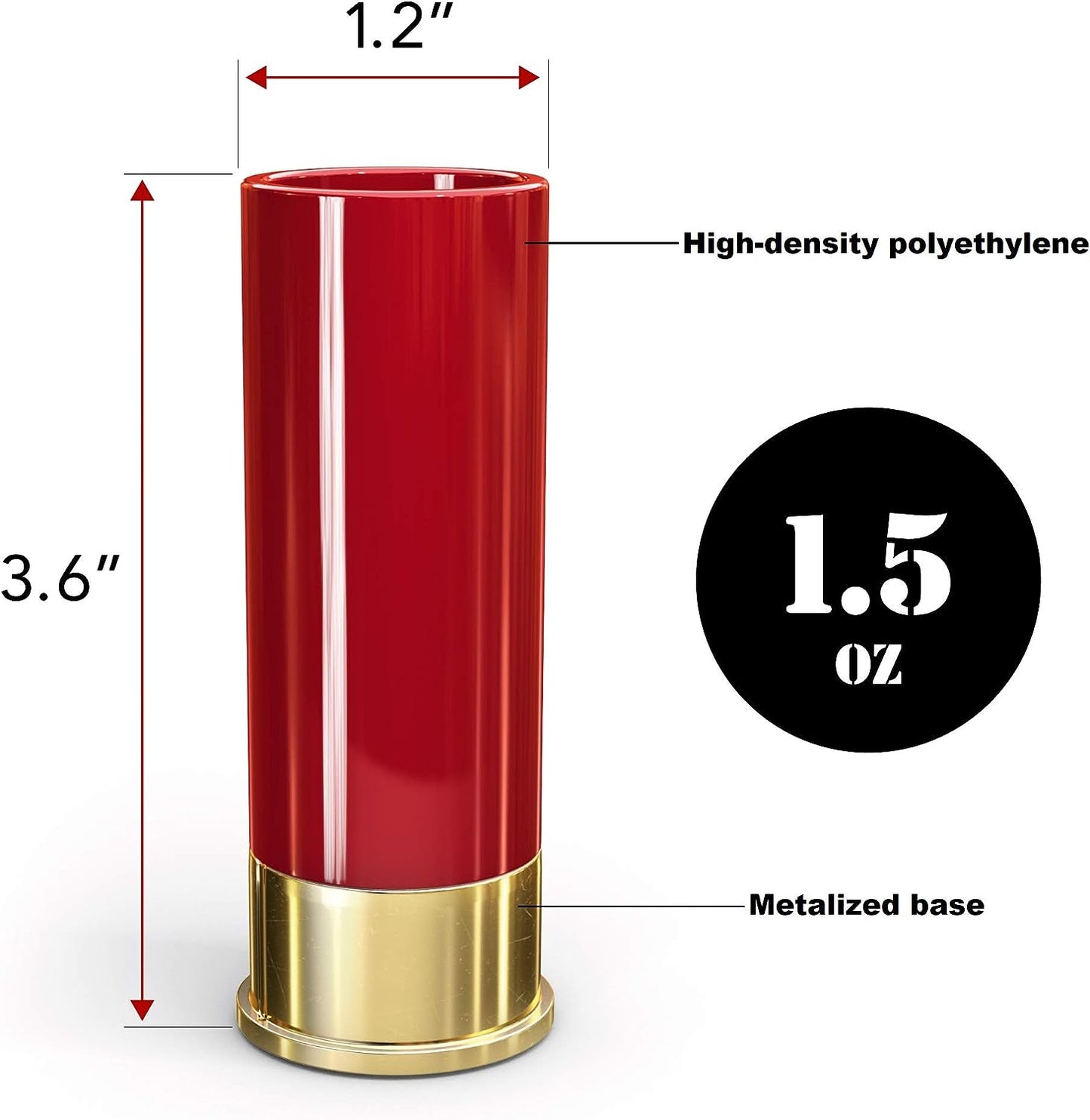 Shotgun Shell Shot Glasses